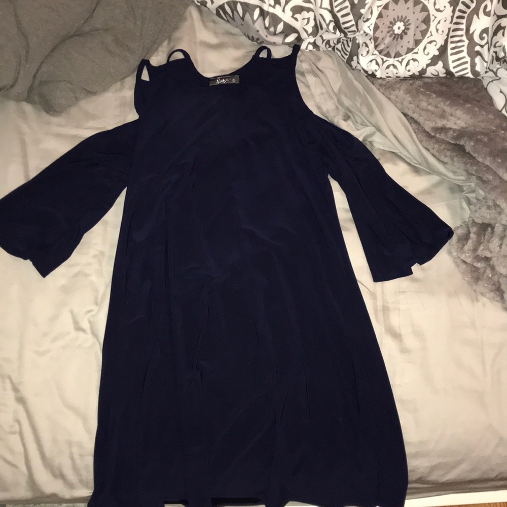 navy blue dress